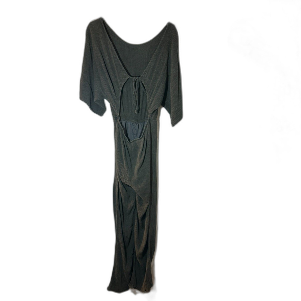 Rokoko Gray Jumpsuit Keyhole Back Style R68395 - Picture 5 of 5